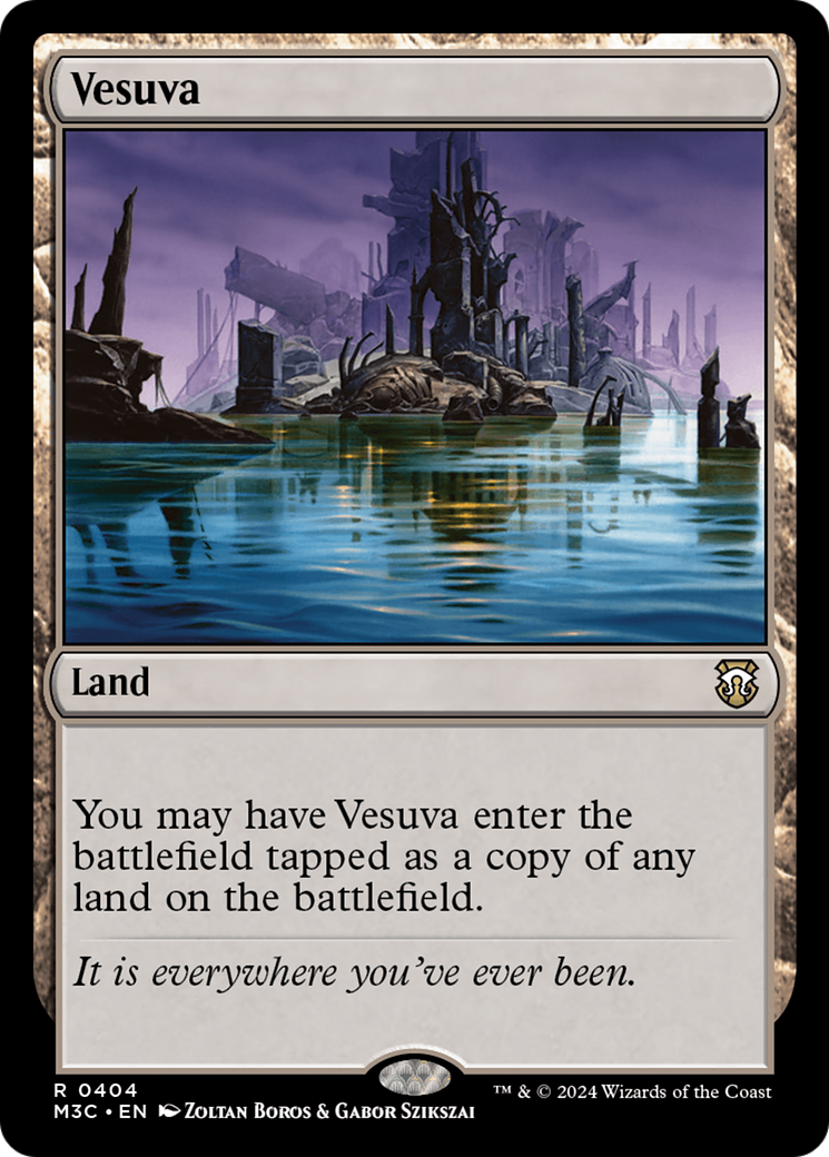 Vesuva (Ripple Foil) [Modern Horizons 3 Commander] | Boutique FDB TCG