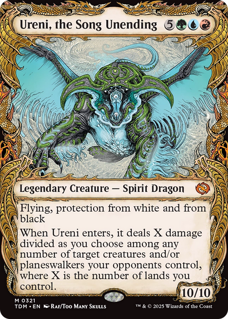 Ureni, the Song Unending (Showcase) [Tarkir: Dragonstorm] | Boutique FDB TCG