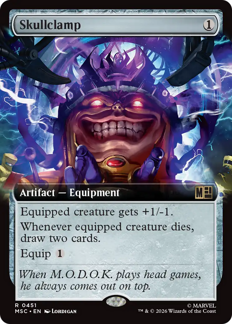 Skullclamp (Extended Art) [Marvel Super Heroes Commander] | Boutique FDB TCG