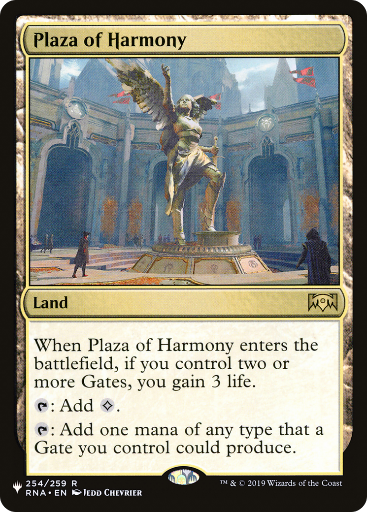 Plaza of Harmony [The List] | Boutique FDB TCG