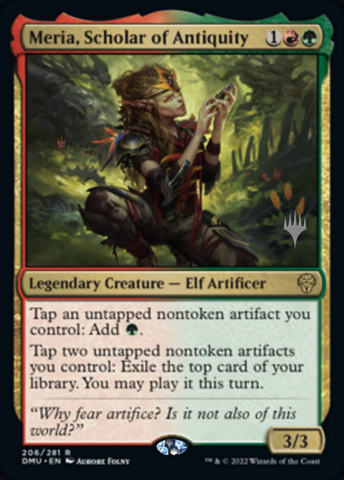 Meria, Scholar of Antiquity (Promo Pack) [Dominaria United Promos] | Boutique FDB TCG