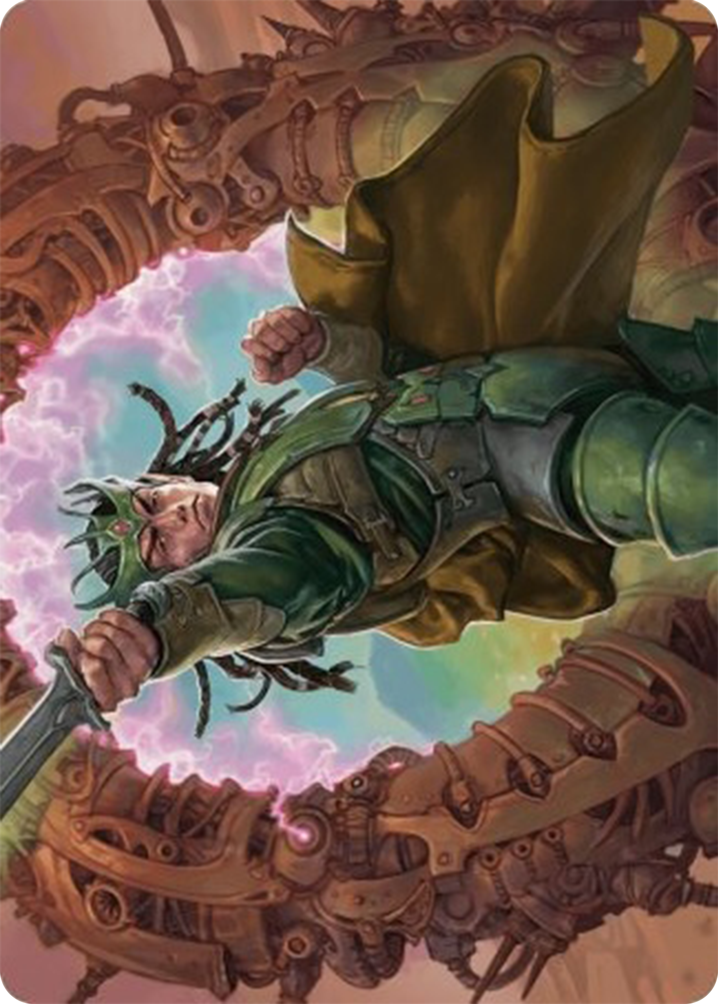 Eladamri, Korvecdal Art Card [Modern Horizons 3 Art Series] | Boutique FDB TCG