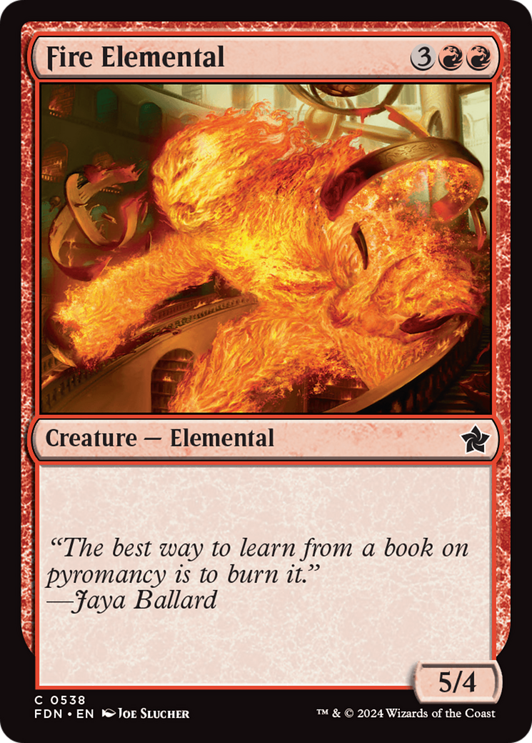 Fire Elemental [Foundations] | Boutique FDB TCG