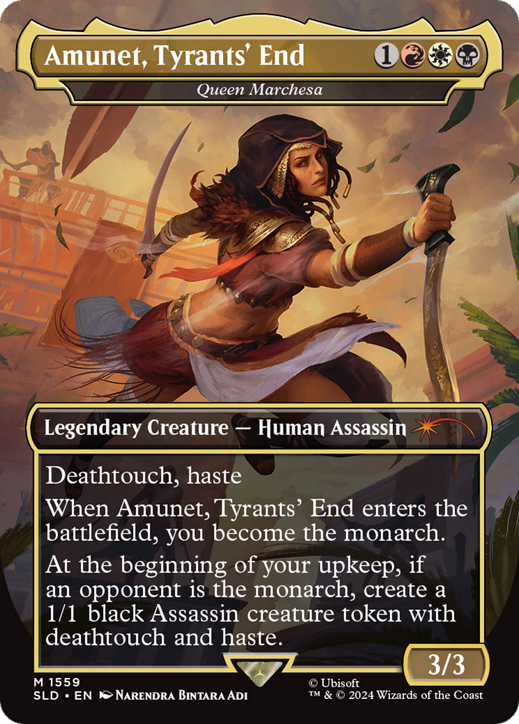 Amunet, Tyrants' End - Queen Marchesa [Secret Lair Drop Series] | Boutique FDB TCG