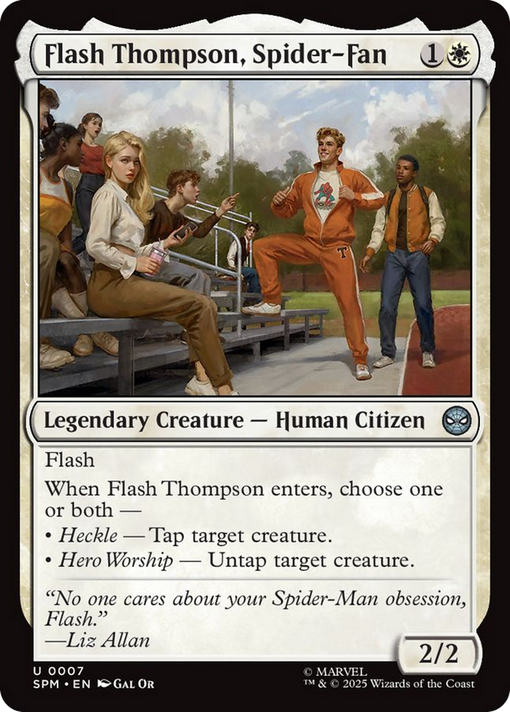 Flash Thompson, Spider-Fan [Marvel's Spider-Man] | Boutique FDB TCG