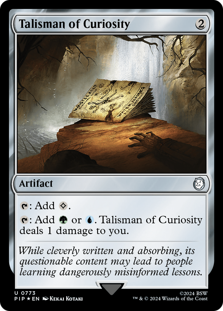 Talisman of Curiosity (Surge Foil) [Fallout] | Boutique FDB TCG