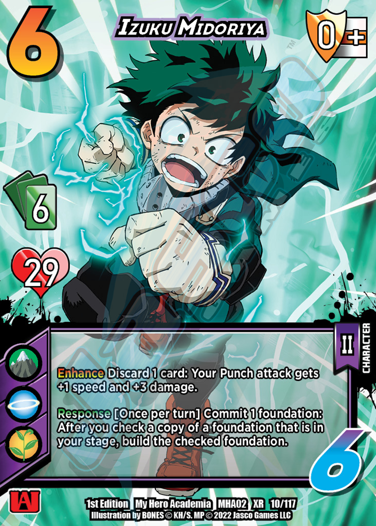 Izuku Midoriya [Crimson Rampage XR] | Boutique FDB TCG