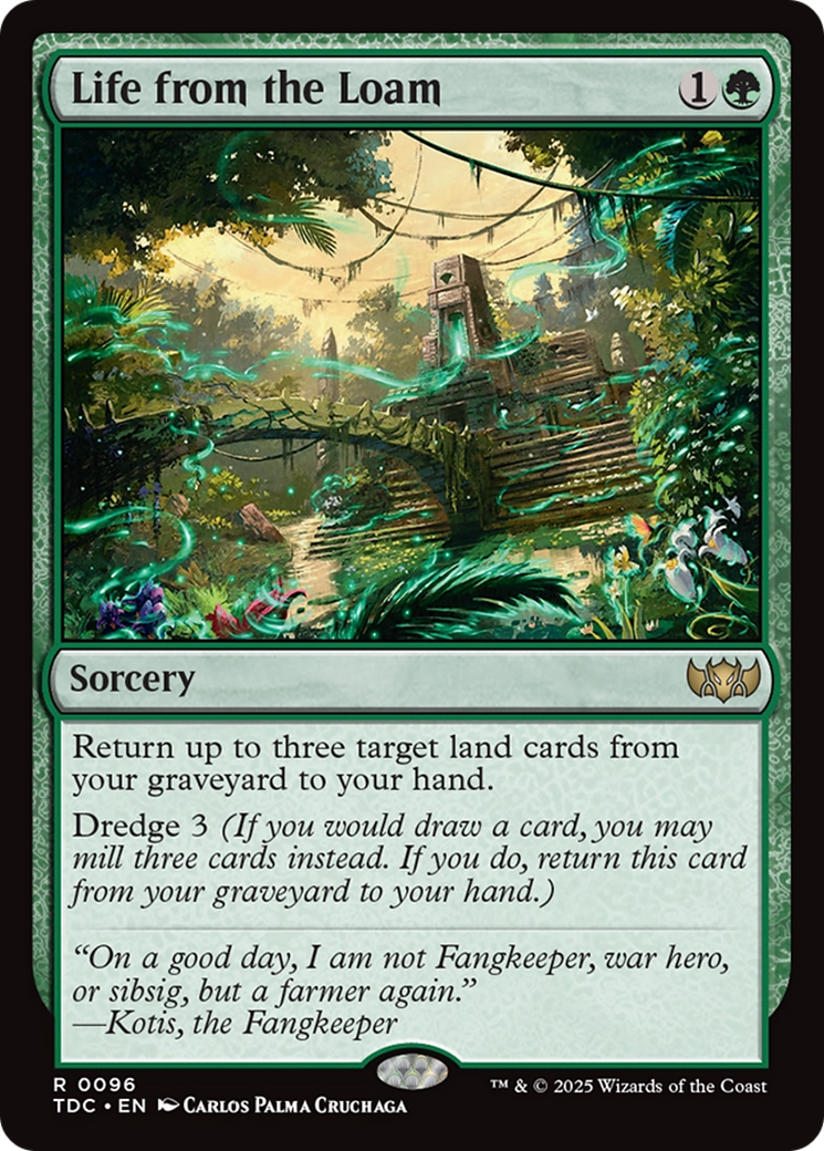 Life from the Loam [Tarkir: Dragonstorm Commander] | Boutique FDB TCG