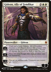 Gideon, Ally of Zendikar [The List] | Boutique FDB TCG