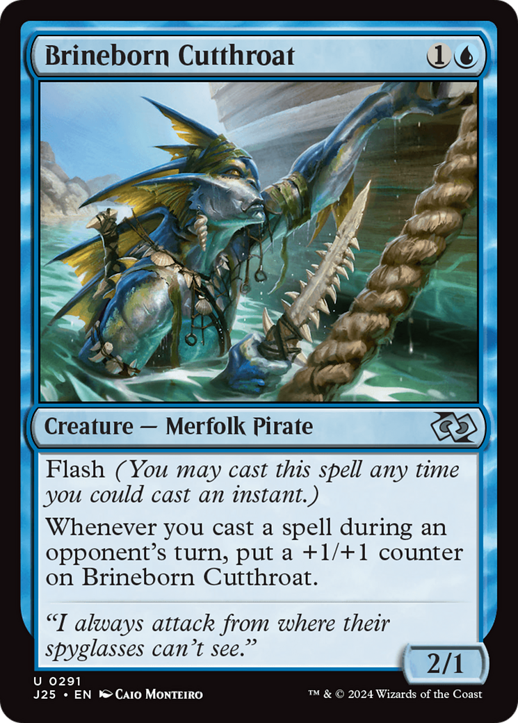 Brineborn Cutthroat [Foundations Jumpstart] | Boutique FDB TCG