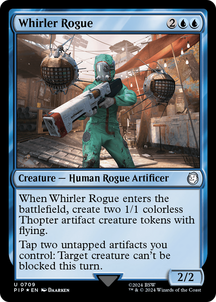 Whirler Rogue (Surge Foil) [Fallout] | Boutique FDB TCG