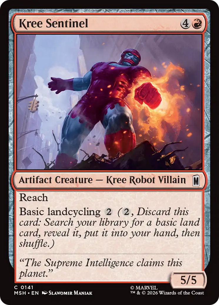 Kree Sentinel [Marvel Super Heroes] | Boutique FDB TCG