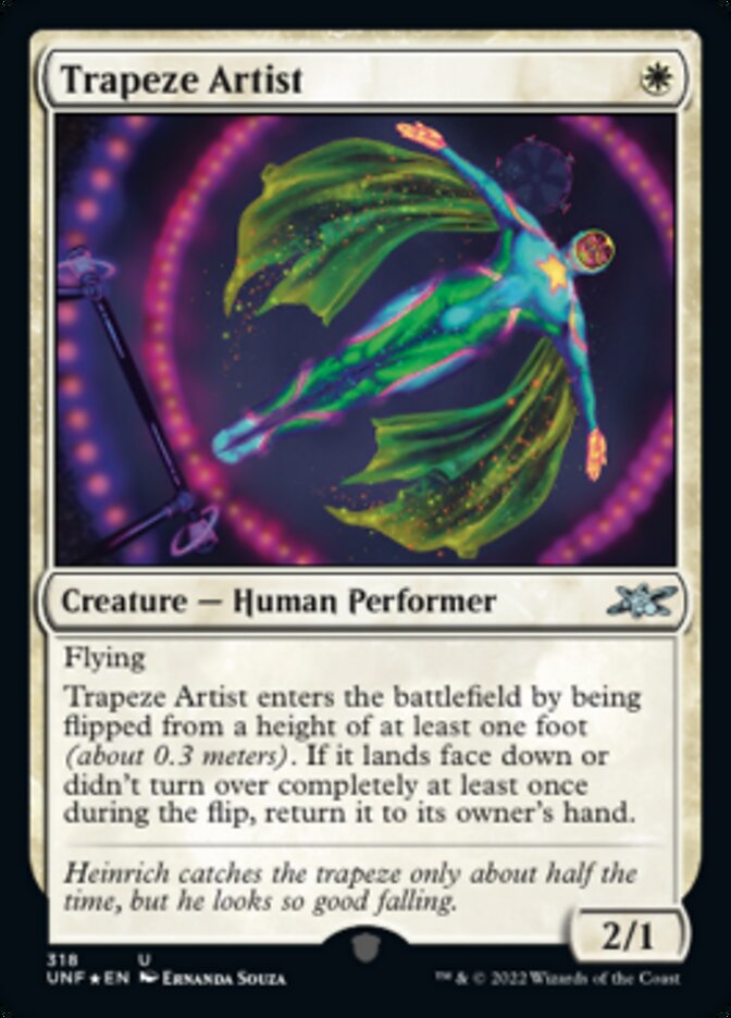 Trapeze Artist (Galaxy Foil) [Unfinity] | Boutique FDB TCG