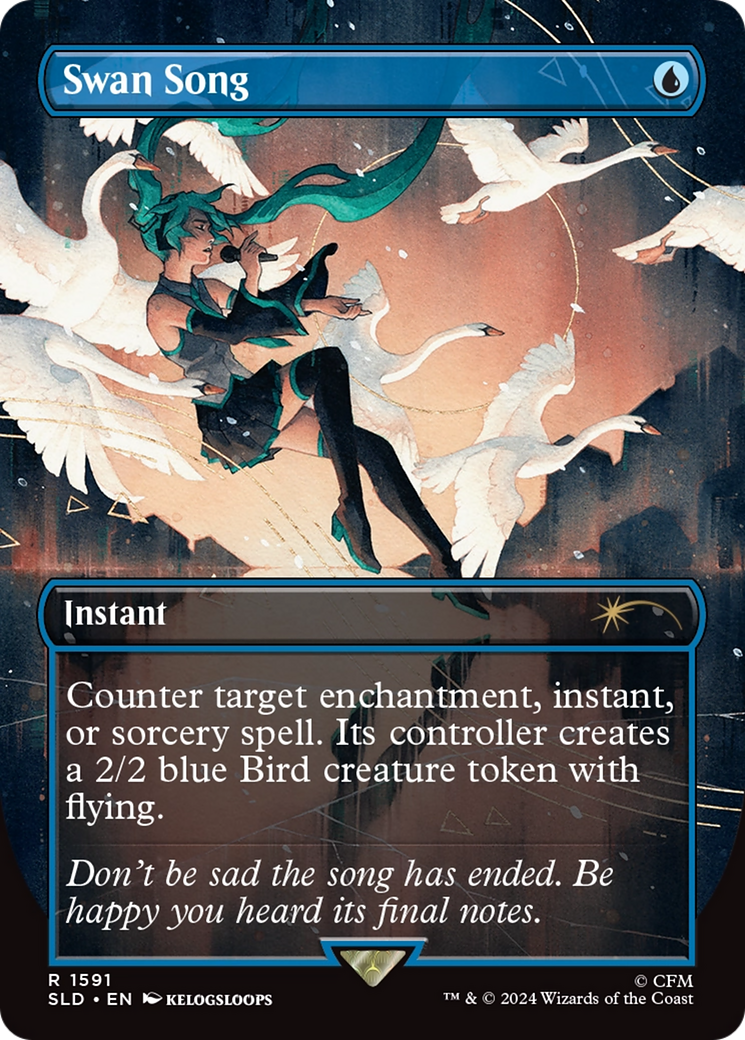 Swan Song (1591) [Secret Lair Drop Series] | Boutique FDB TCG