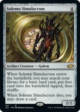 Solemn Simulacrum [Jumpstart 2022] | Boutique FDB TCG