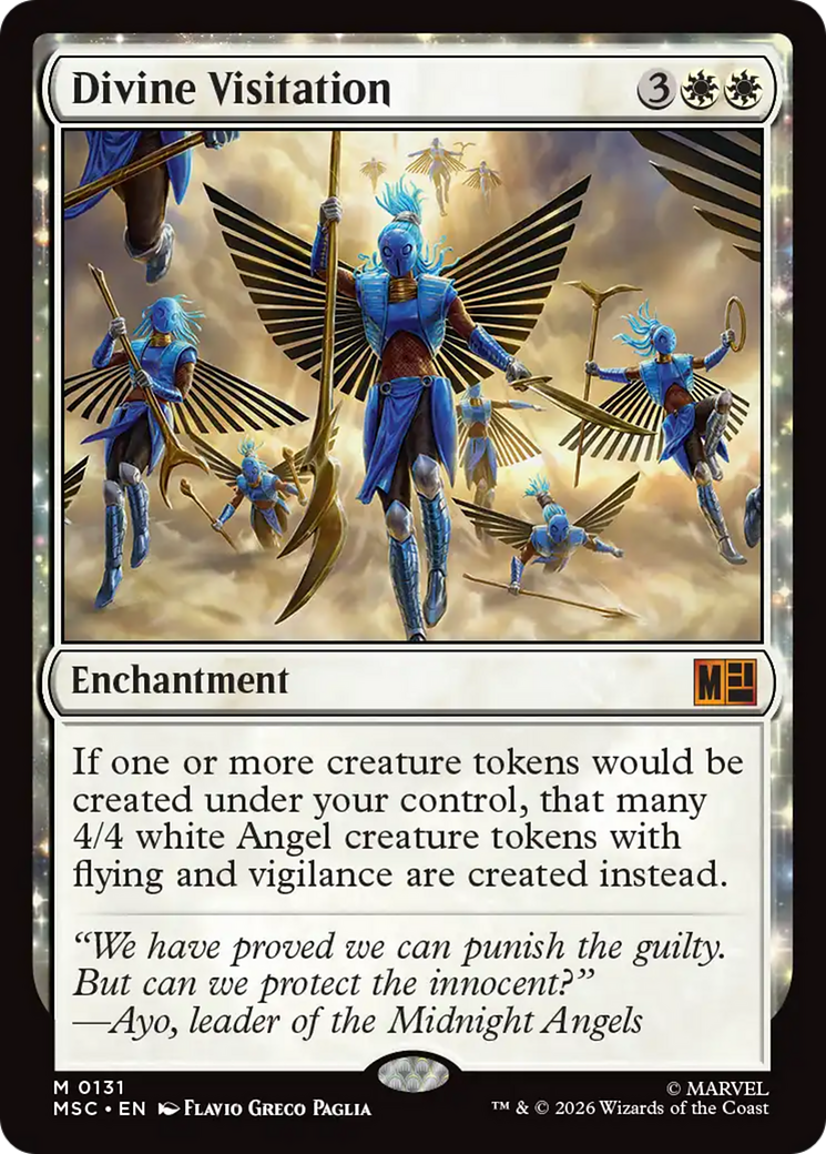 Divine Visitation (Surge Foil) [Marvel Super Heroes Commander] | Boutique FDB TCG