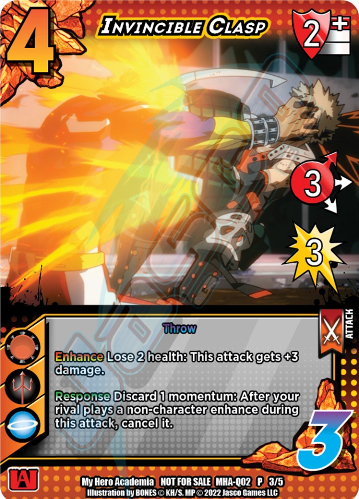 Invincible Clasp [Crimson Rampage Promos] | Boutique FDB TCG