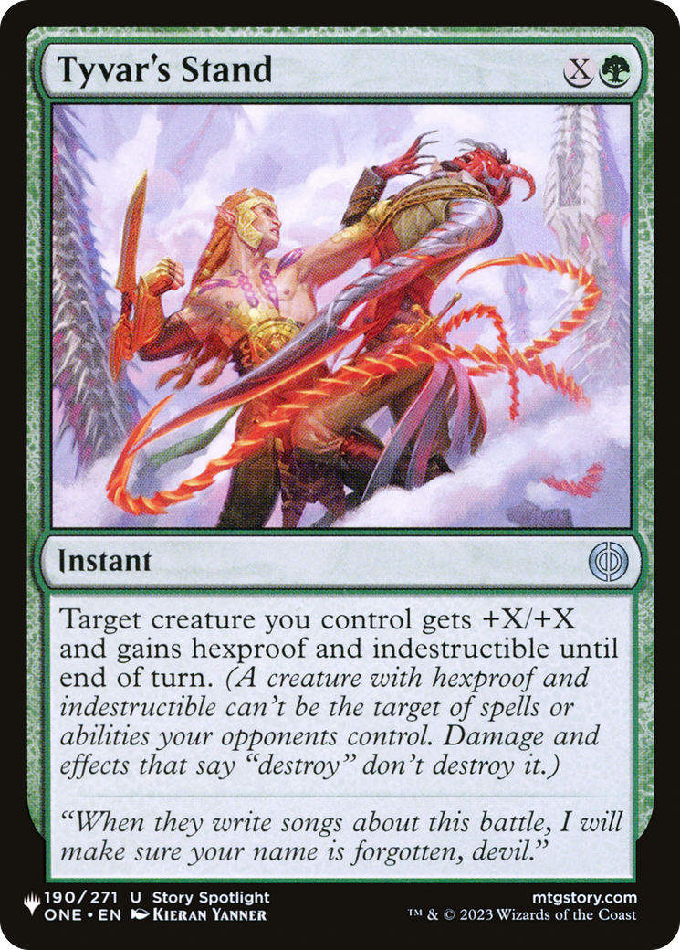 Tyvar's Stand [The List] | Boutique FDB TCG