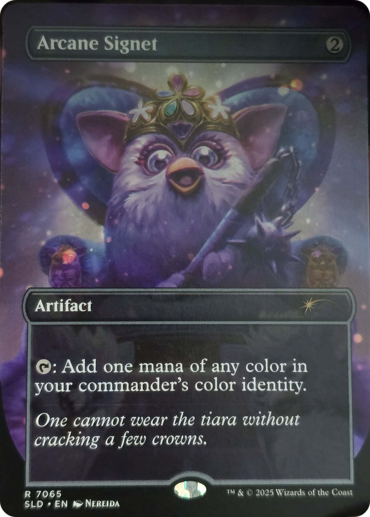 Arcane Signet (7065) (Rainbow Foil) [Secret Lair Drop Series] | Boutique FDB TCG