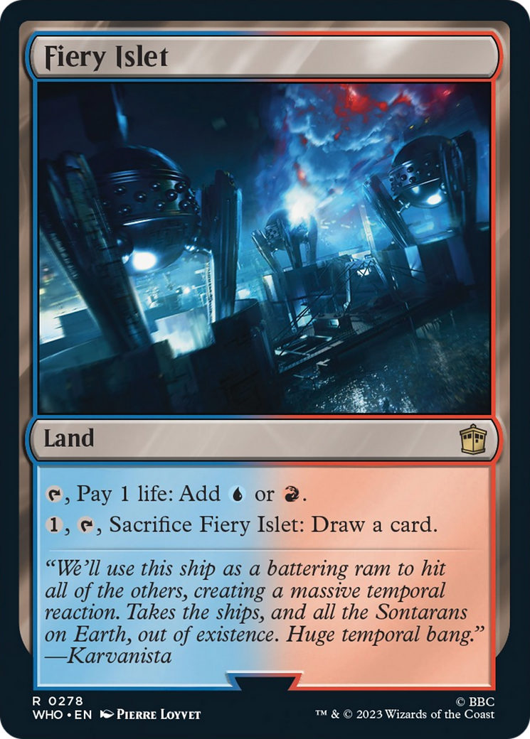Fiery Islet [Doctor Who] | Boutique FDB TCG