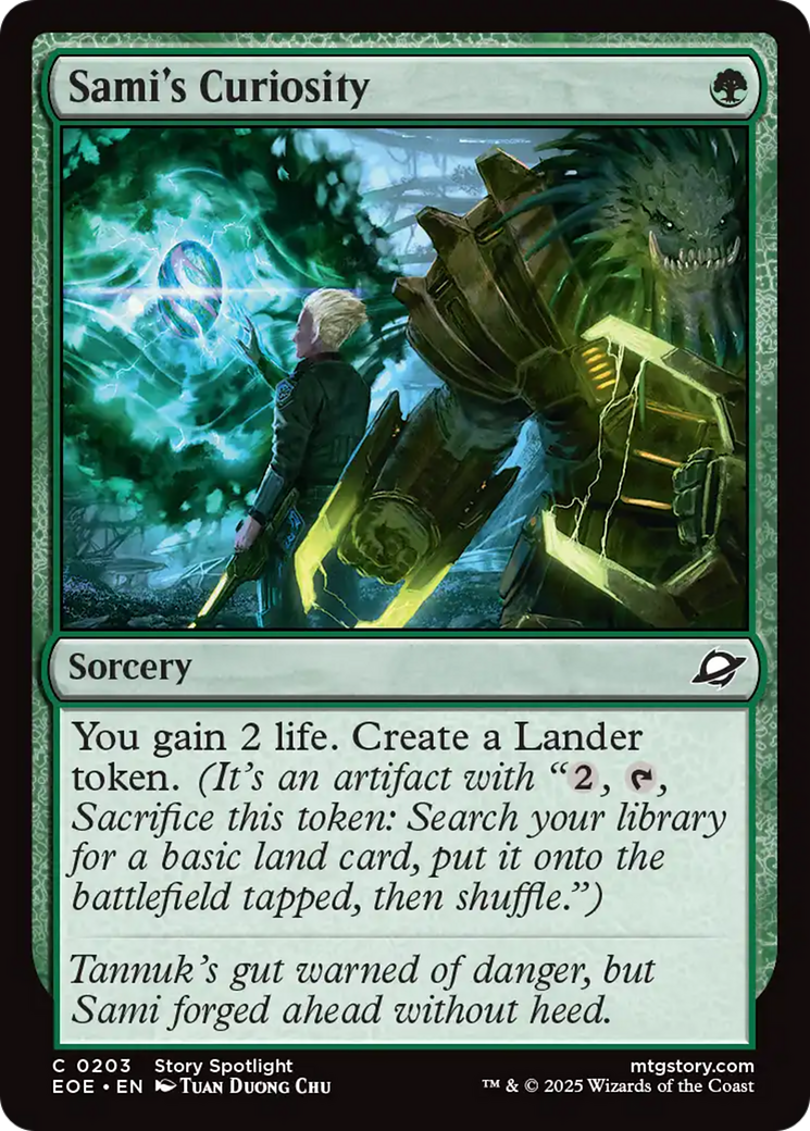 Sami's Curiosity [Edge of Eternities] | Boutique FDB TCG