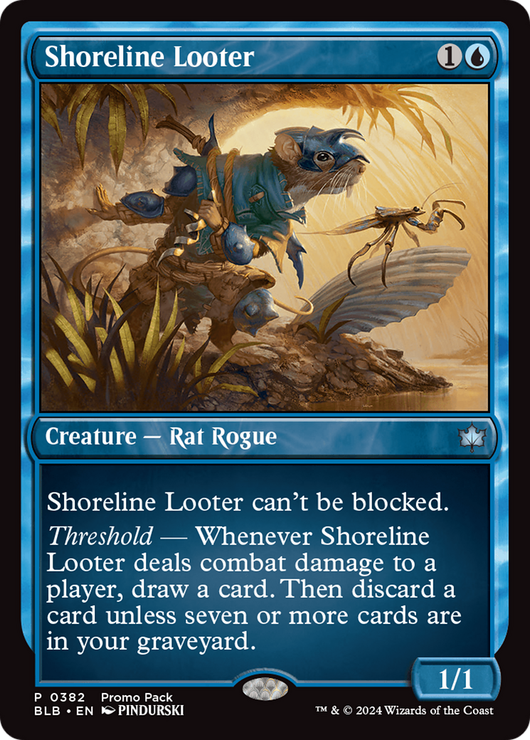 Shoreline Looter [Bloomburrow Promos] | Boutique FDB TCG