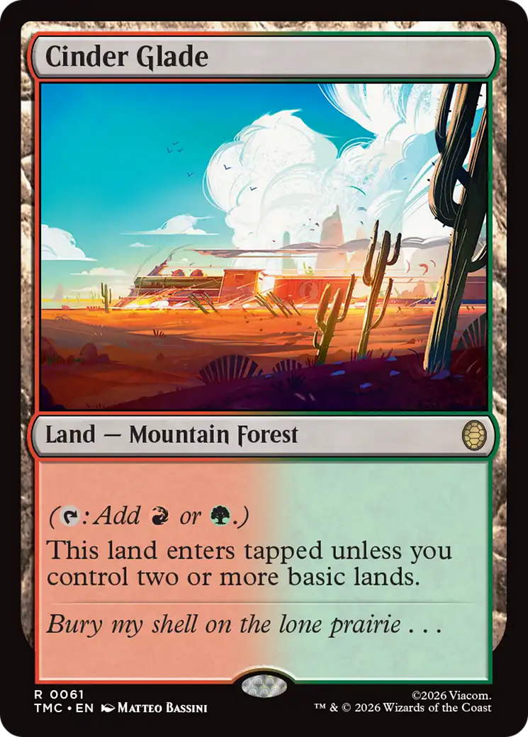 Cinder Glade [Teenage Mutant Ninja Turtles Commander] | Boutique FDB TCG