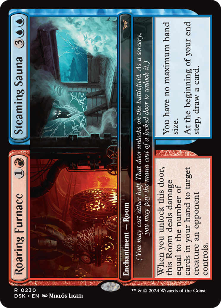 Roaring Furnace // Steaming Sauna [Duskmourn: House of Horror] | Boutique FDB TCG