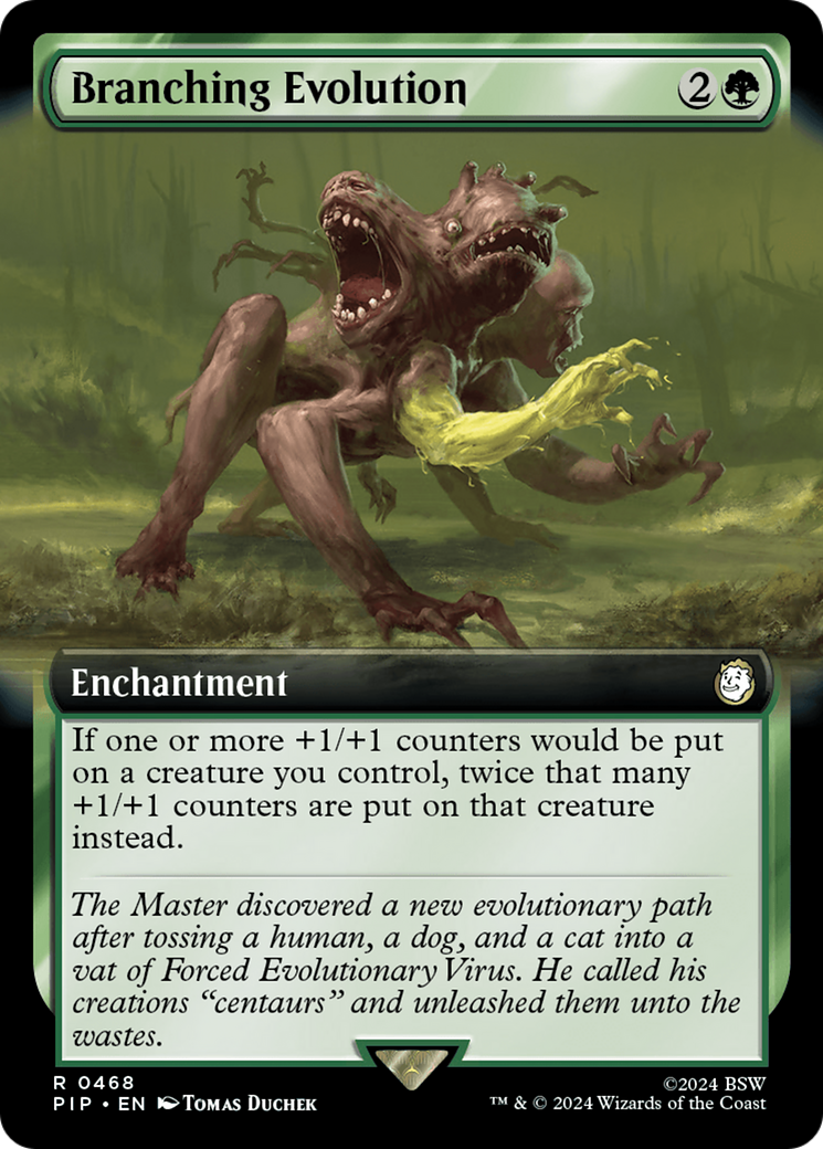 Branching Evolution (Extended Art) [Fallout] | Boutique FDB TCG