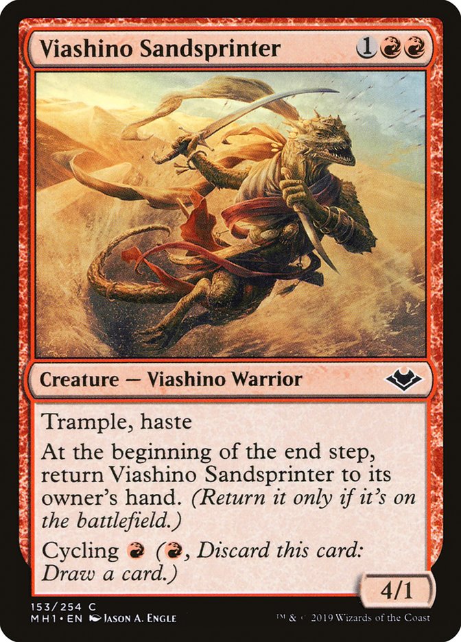 Viashino Sandsprinter [Modern Horizons] | Boutique FDB TCG