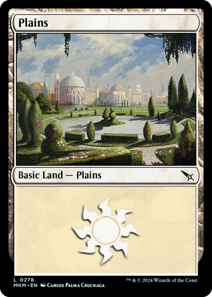 Plains (0278) [Murders at Karlov Manor] | Boutique FDB TCG