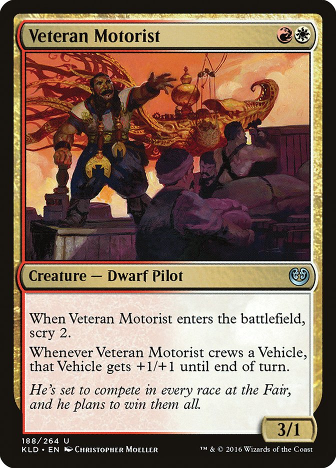 Veteran Motorist [Kaladesh] | Boutique FDB TCG