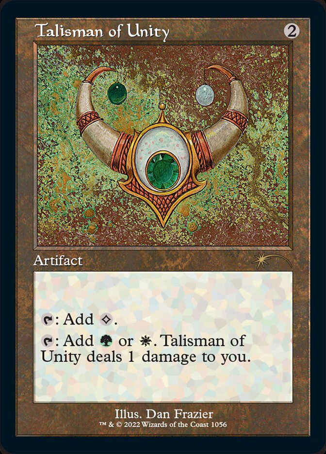 Talisman of Unity (Foil Etched) [Secret Lair Drop Series] | Boutique FDB TCG