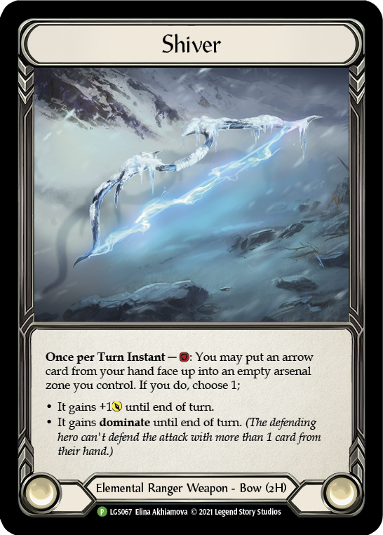 Shiver [LGS067] (Promo)  Cold Foil | Boutique FDB TCG