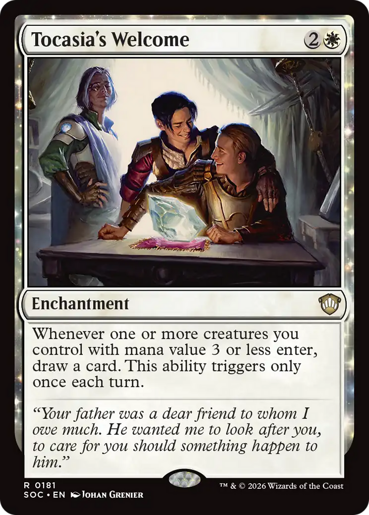 Tocasia's Welcome [Secrets of Strixhaven Commander] | Boutique FDB TCG
