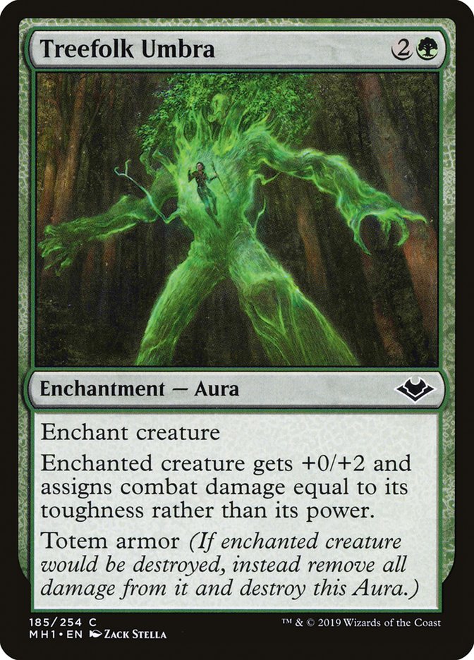 Treefolk Umbra [Modern Horizons] | Boutique FDB TCG