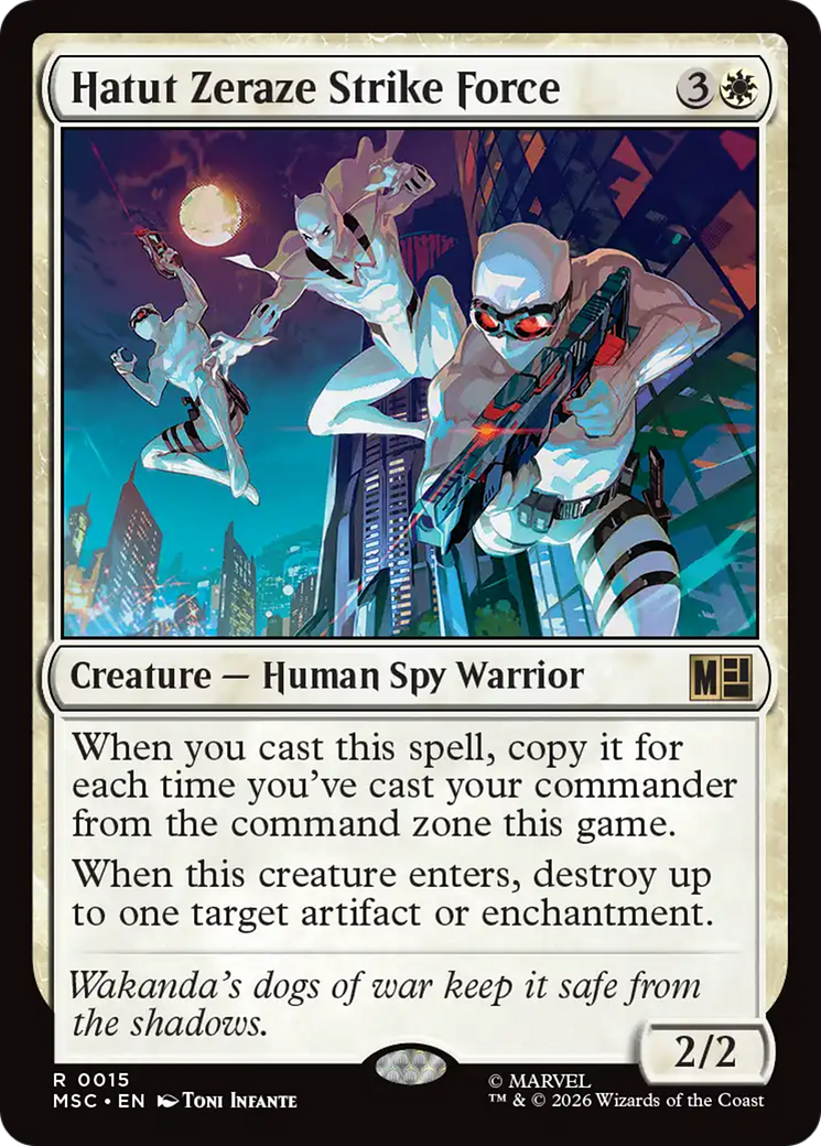 Hatut Zeraze Strike Force [Marvel Super Heroes Commander] | Boutique FDB TCG