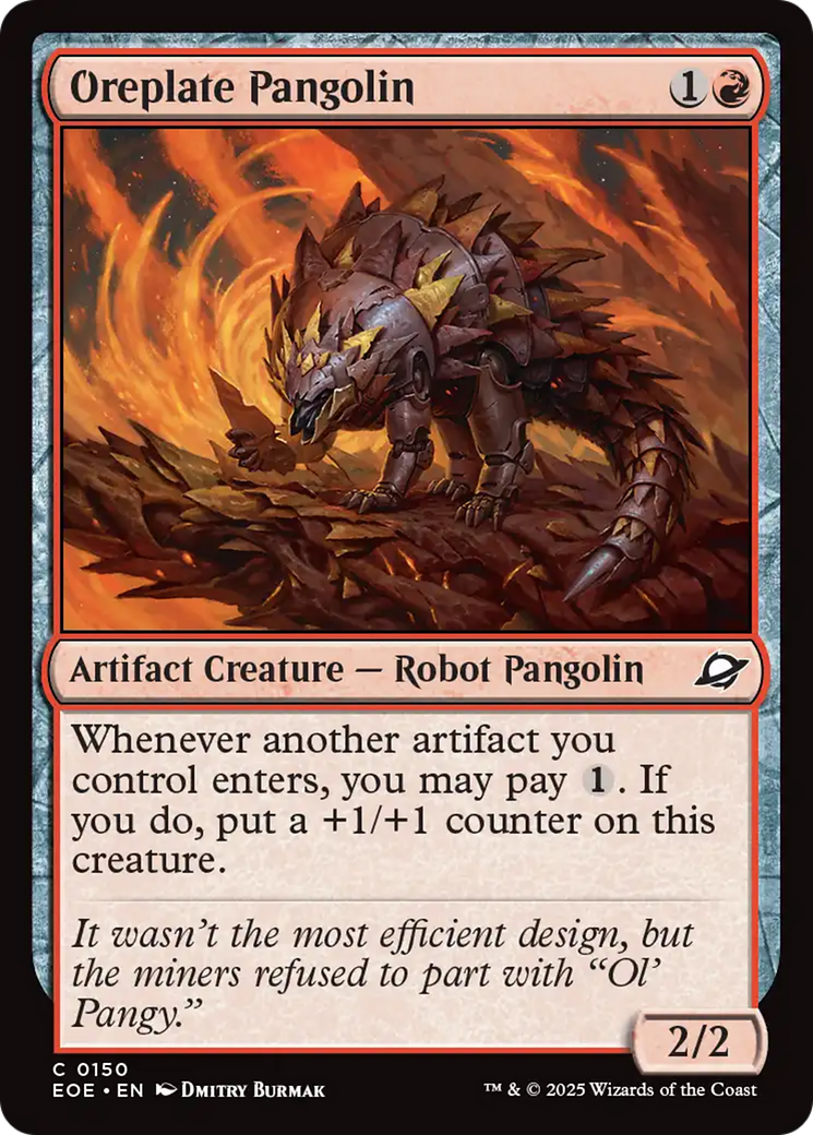 Oreplate Pangolin [Edge of Eternities] | Boutique FDB TCG