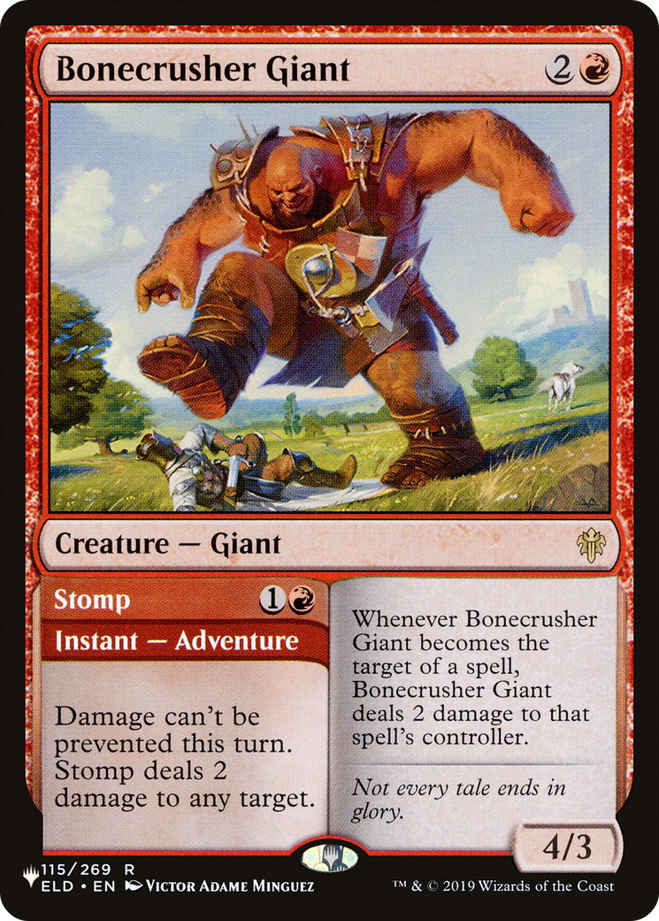 Bonecrusher Giant [The List Reprints] | Boutique FDB TCG