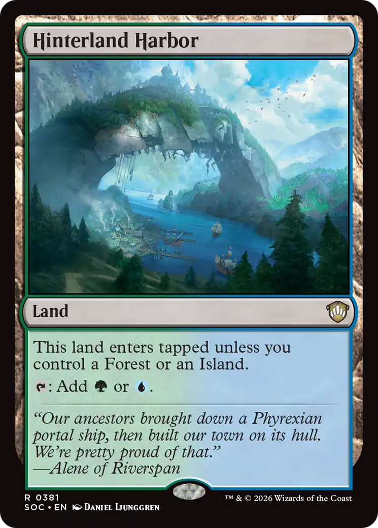 Hinterland Harbor [Secrets of Strixhaven Commander] | Boutique FDB TCG