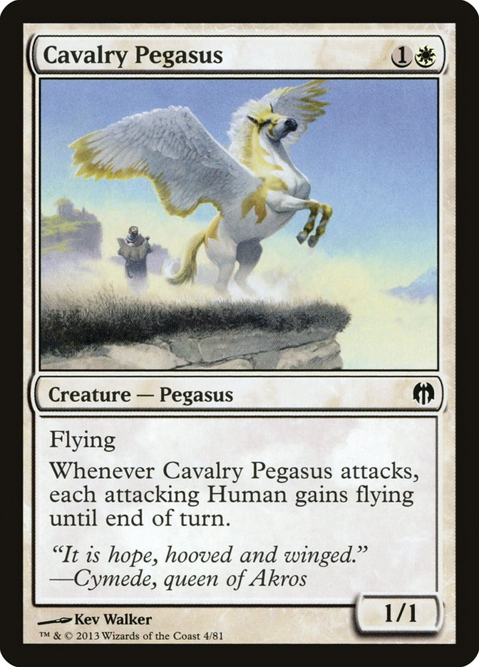 Cavalry Pegasus [Duel Decks: Heroes vs. Monsters] | Boutique FDB TCG