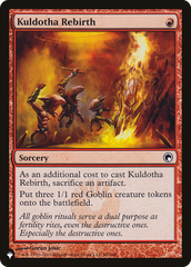 Kuldotha Rebirth [The List] | Boutique FDB TCG