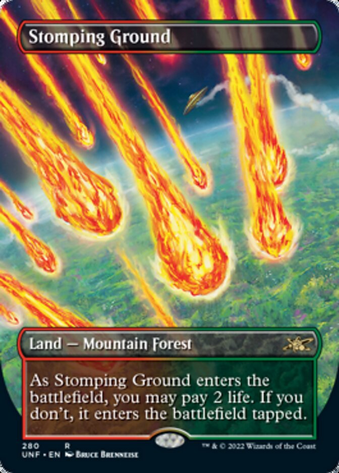 Stomping Ground (Borderless) [Unfinity] | Boutique FDB TCG