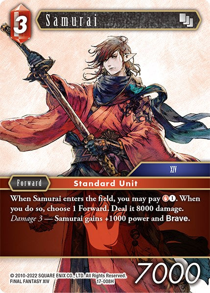 Samurai [Rebellion's Call] | Boutique FDB TCG