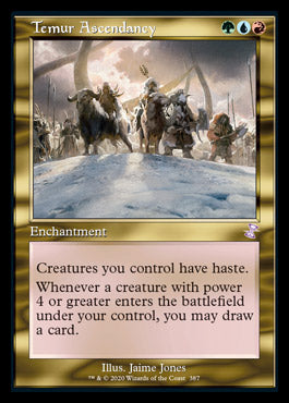 Temur Ascendancy (Timeshifted) [Time Spiral Remastered] | Boutique FDB TCG
