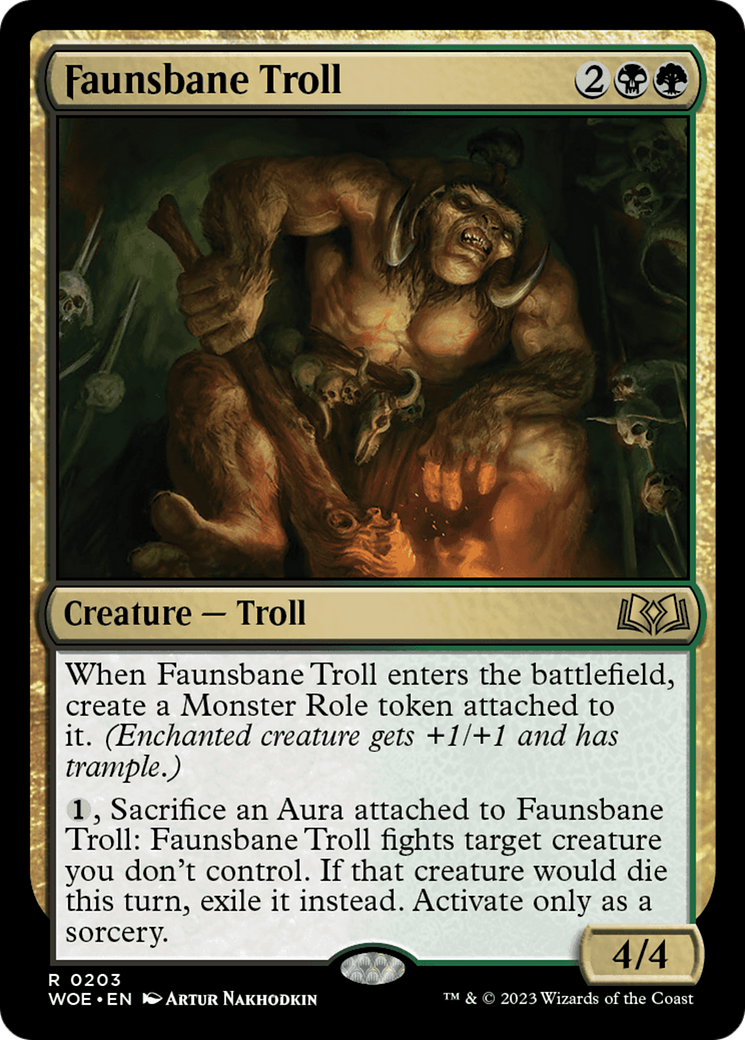 Faunsbane Troll [Wilds of Eldraine] | Boutique FDB TCG