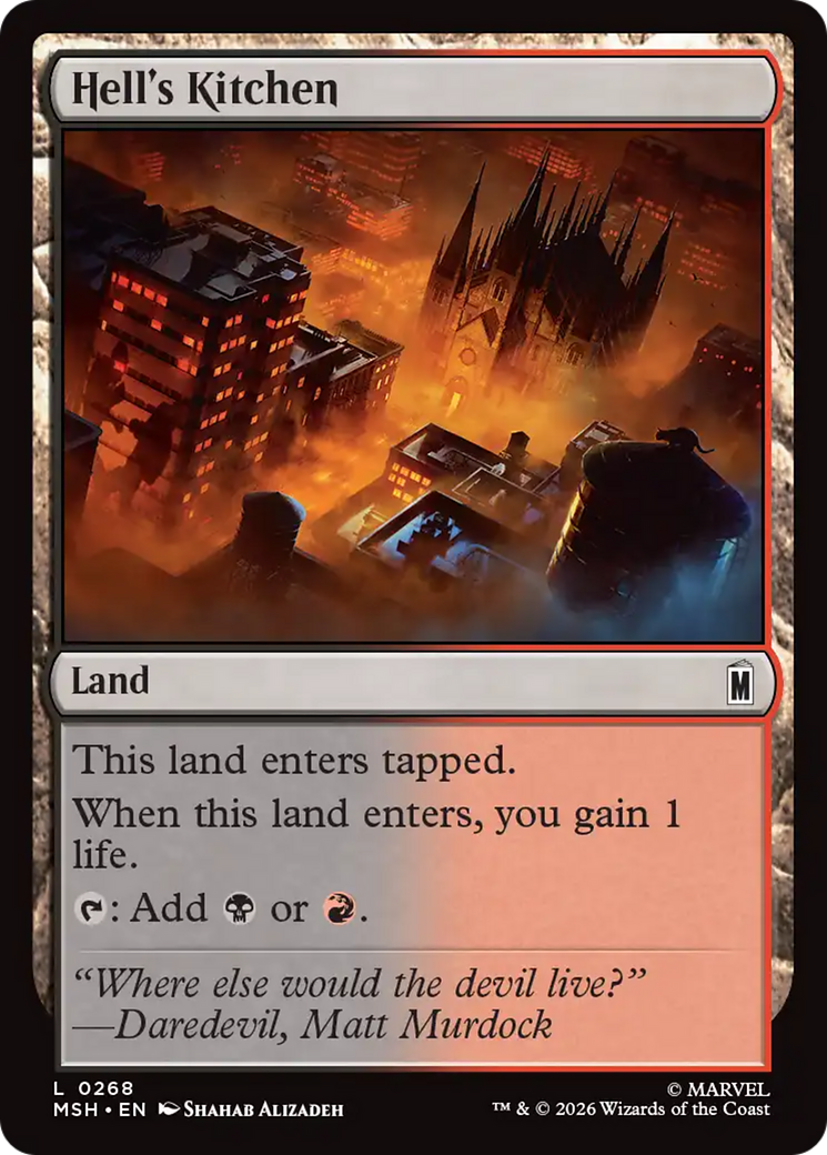 Hell's Kitchen [Marvel Super Heroes] | Boutique FDB TCG