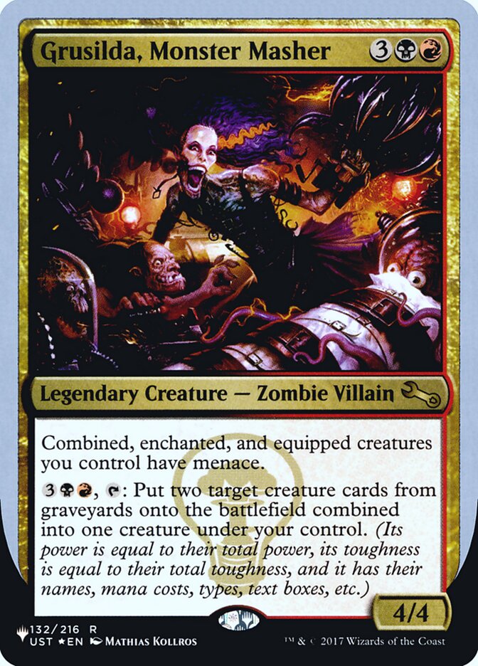 Grusilda, Monster Masher (Unfinity Foil Edition) [The List] | Boutique FDB TCG