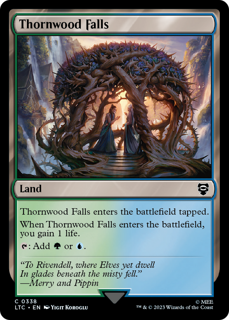 Thornwood Falls [The Lord of the Rings: Tales of Middle-Earth Commander] | Boutique FDB TCG