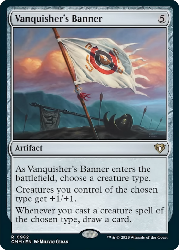 Vanquisher's Banner [Commander Masters] | Boutique FDB TCG